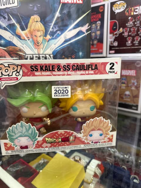Funko Pop SS Kale & SS Caulifla 2-Pack Dragon Ball Super