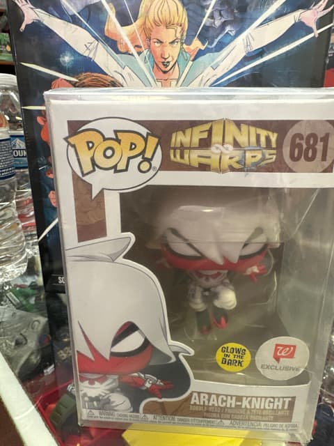 Funko Pop! Infinity Warps Arach-Knight #681 Glow-in-the-Dark Walgreens Exclusive