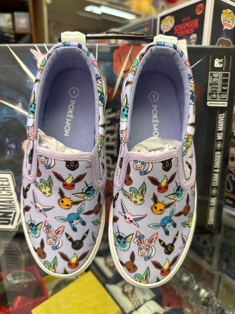 Pokemon Eevee Evolutions Slip-On Sneakers