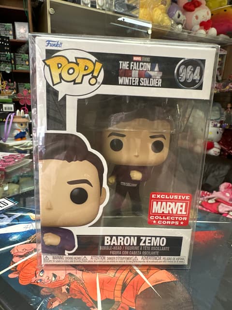 Funko Pop Baron Zemo #964 Marvel Collector Corps Exclusive