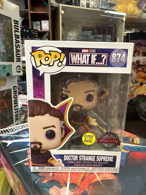 Funko Pop Doctor Strange Supreme (Glows in the Dark) #874