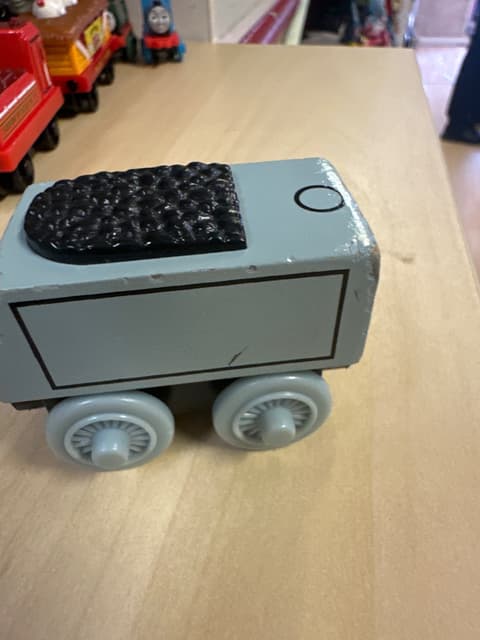 Wooden Coal Tender Train Car