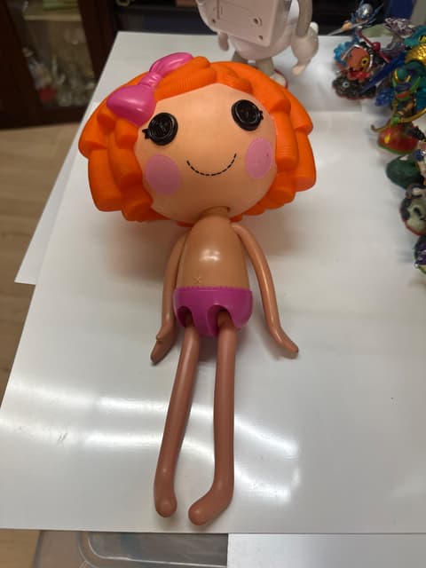 Lalaloopsy Doll with Orange Curly Hair