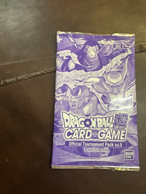 Dragon Ball Super Card Game Official Tournament Pack Vol. 5 (Sealed)
