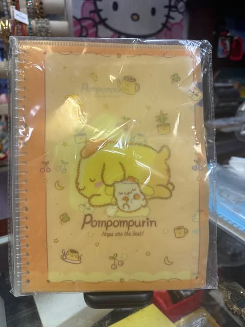 Sanrio Pompompurin Spiral Notebook