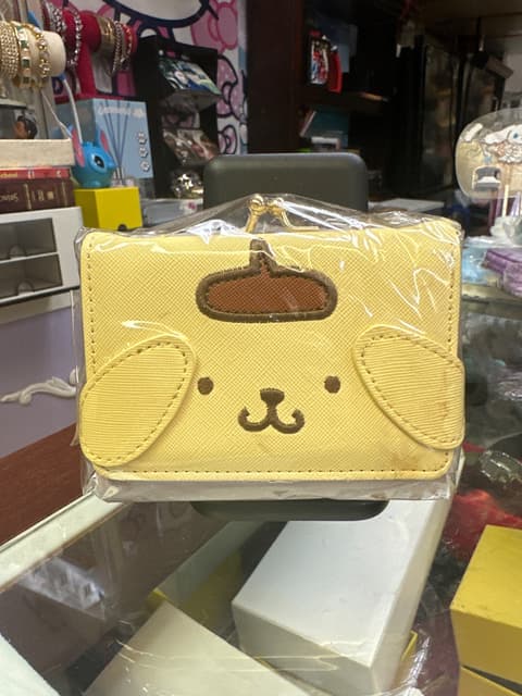 Pompompurin Face Kiss-Lock Wallet