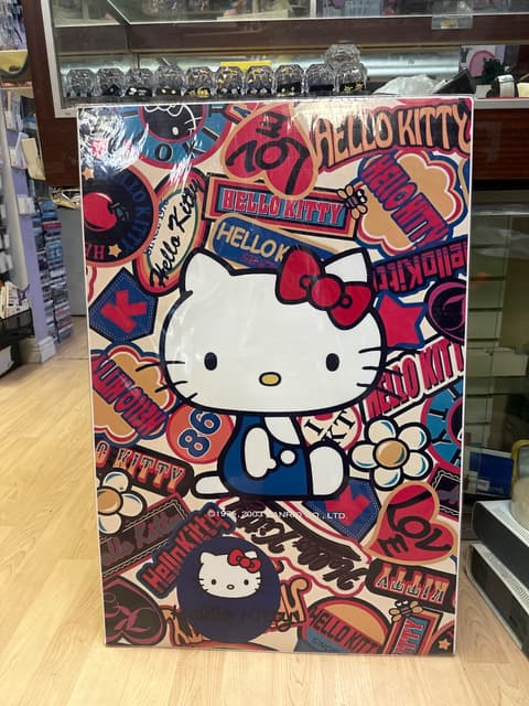 Vintage Hello Kitty Collage Poster Board