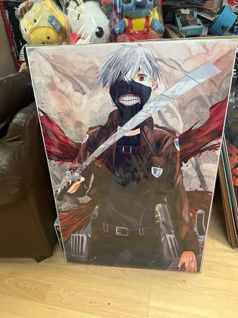 Anime Mashup Canvas Print