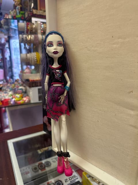 Monster High Doll With Chain Print Skirt