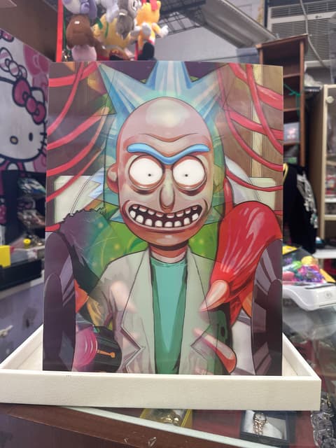 Rick and Morty Lenticular Wall Print