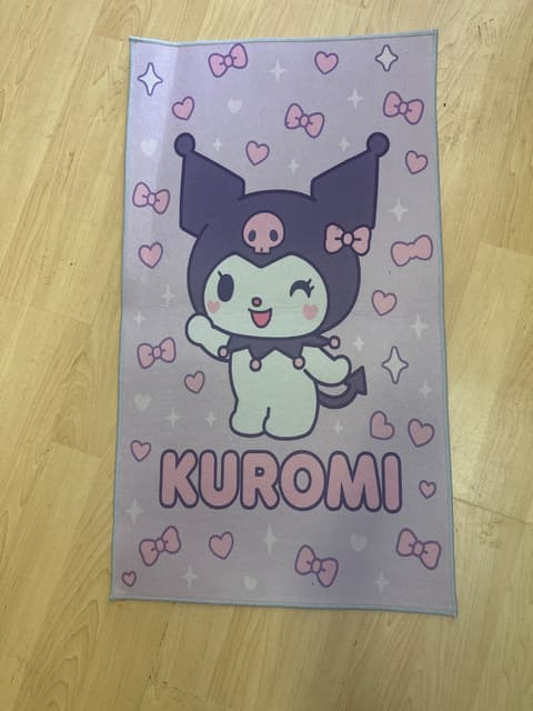 Kuromi Purple Rug