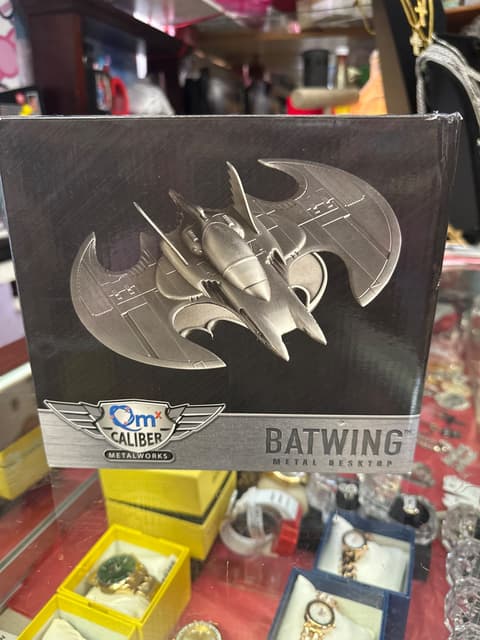 QMx Caliber Metalworks Batwing Metal Desktop Model