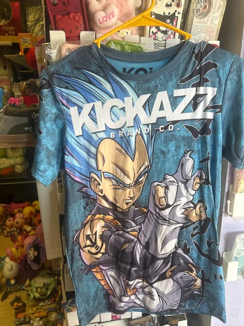 Kickazz Brand Co. Dragon Ball Vegeta Graphic Tee
