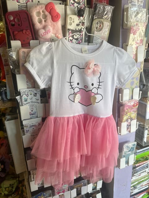 Hello Kitty Tulle Tutu Dress, Kids Size 120