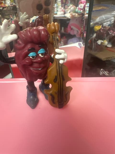 California Raisin PVC Figure With Upright Bass