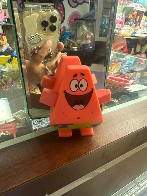 Blocky Patrick Star Figure