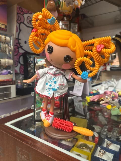 Lalaloopsy Doll With Curly Orange Hair And Brush