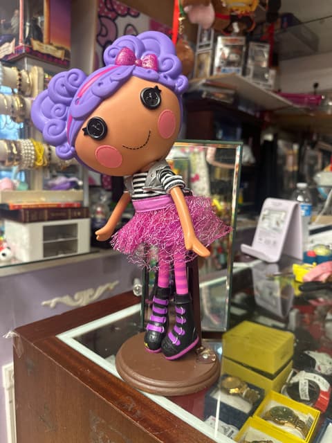 Purple-Haired Lalaloopsy Doll with Pink Tutu Skirt