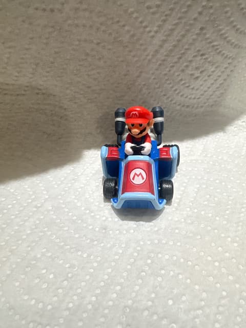 Mario Kart Toy Car Figure