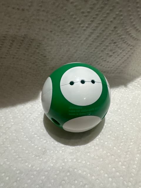 Green 1-Up Mushroom Ball Toy