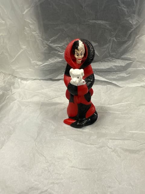 Cruella De Vil Vintage Figure Holding Puppy