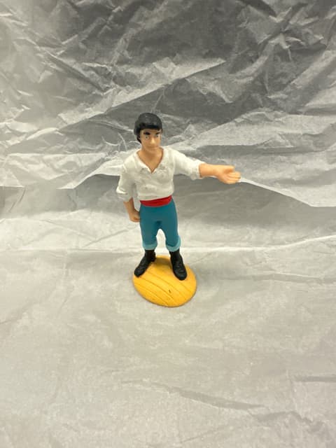 Prince Eric Sailor Figure on Yellow Base