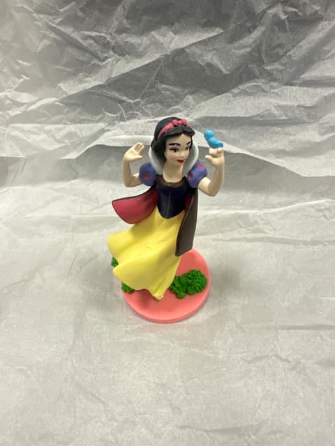 Snow White Figurine with Bluebird
