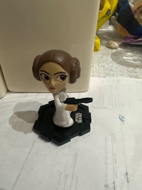 Star Wars Princess Leia Bobble Head Mini Figure