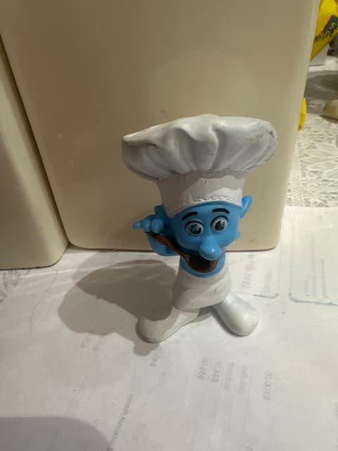 Smurfs Chef Smurf PVC Figure Toy