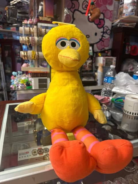 Sesame Street Big Bird Plush Sitting Toy