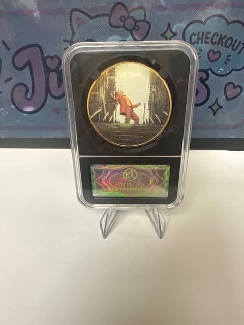 Joker Worth Collection Gold-Tone Commemorative Coin in Case