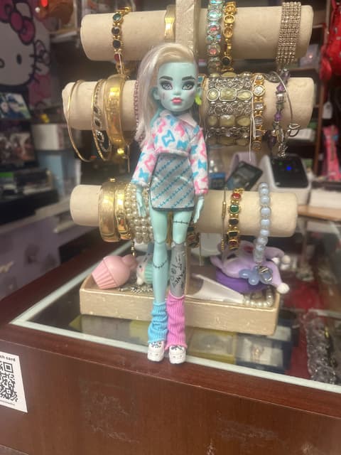 Monster High Frankie Stein Doll Blonde/Black Hair