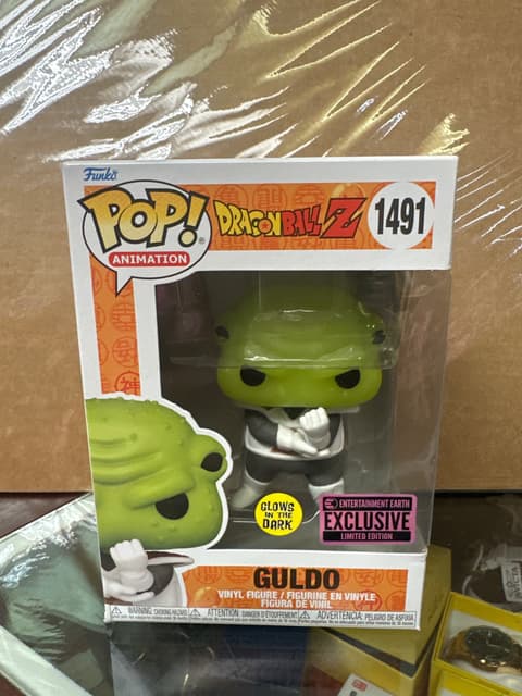 Funko Pop Dragon Ball Z Guldo #1491 Glow in the Dark Exclusive