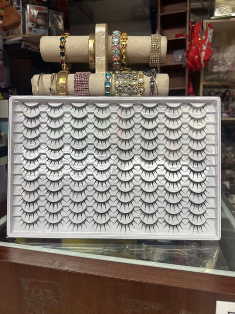 False Eyelashes Multi-Pack Tray - Wispy Faux Mink Lashes