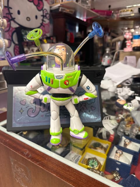 Toy Story Buzz Lightyear Action Figure with Helmet