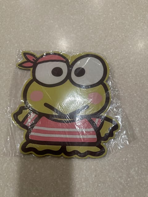 Sanrio Keroppi Shaped Fabric Mouse Pad