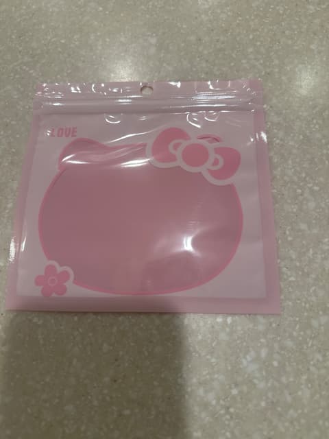 Hello Kitty Pink Resealable Zip Storage Bag