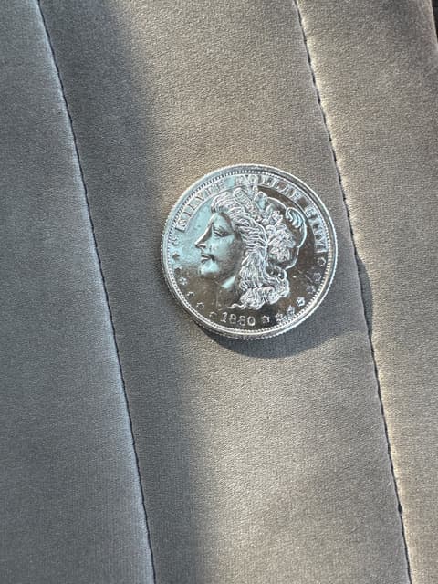 Silver Dollar City 1880 Souvenir Train Token Coin