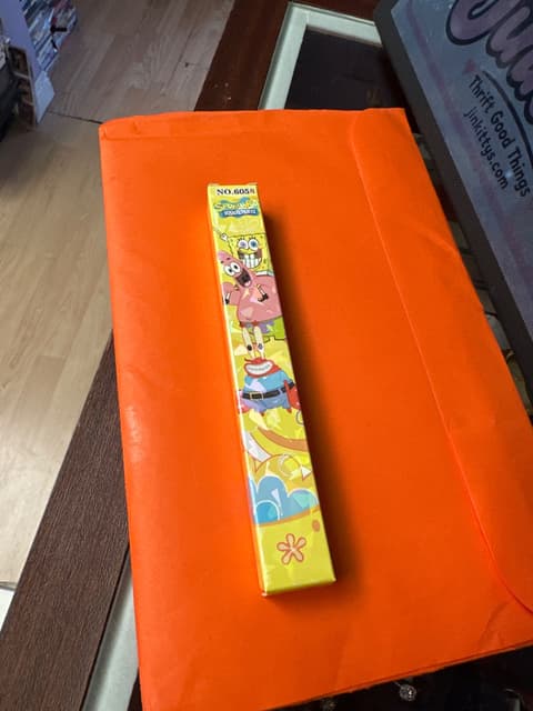 SpongeBob SquarePants Gel Pen Blue No. 6058