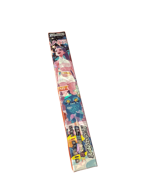 Anime Girl Gel Pen 0.5mm Retractable Boxed Stationery