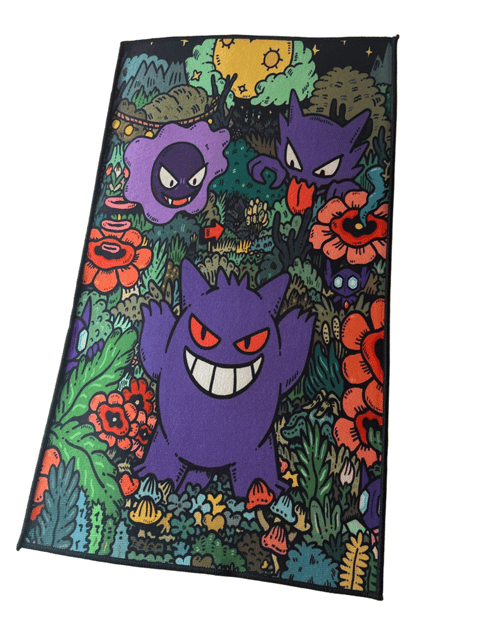 Pokemon Gengar Haunter Ghastly Rug Floor Mat