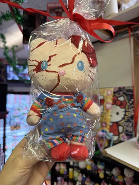 chucky hello kitty plushie