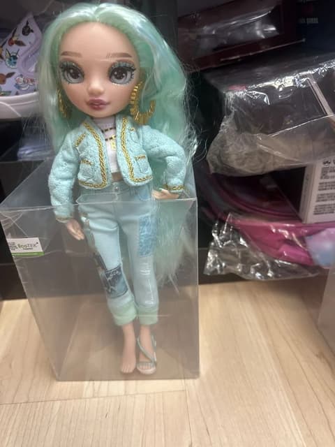 Rainbow High Doll With Mint Denim Set