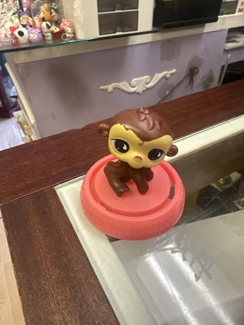 2009 McDonald's Littlest Pet Shop Monkey Toy