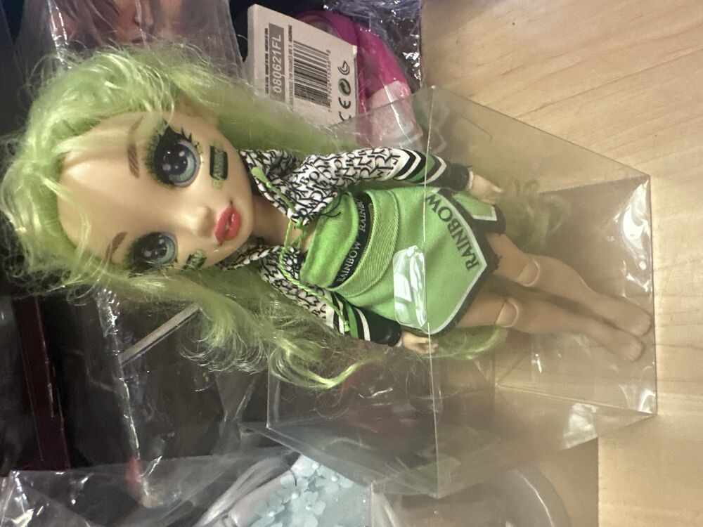 Green-Haired Rainbow High Doll