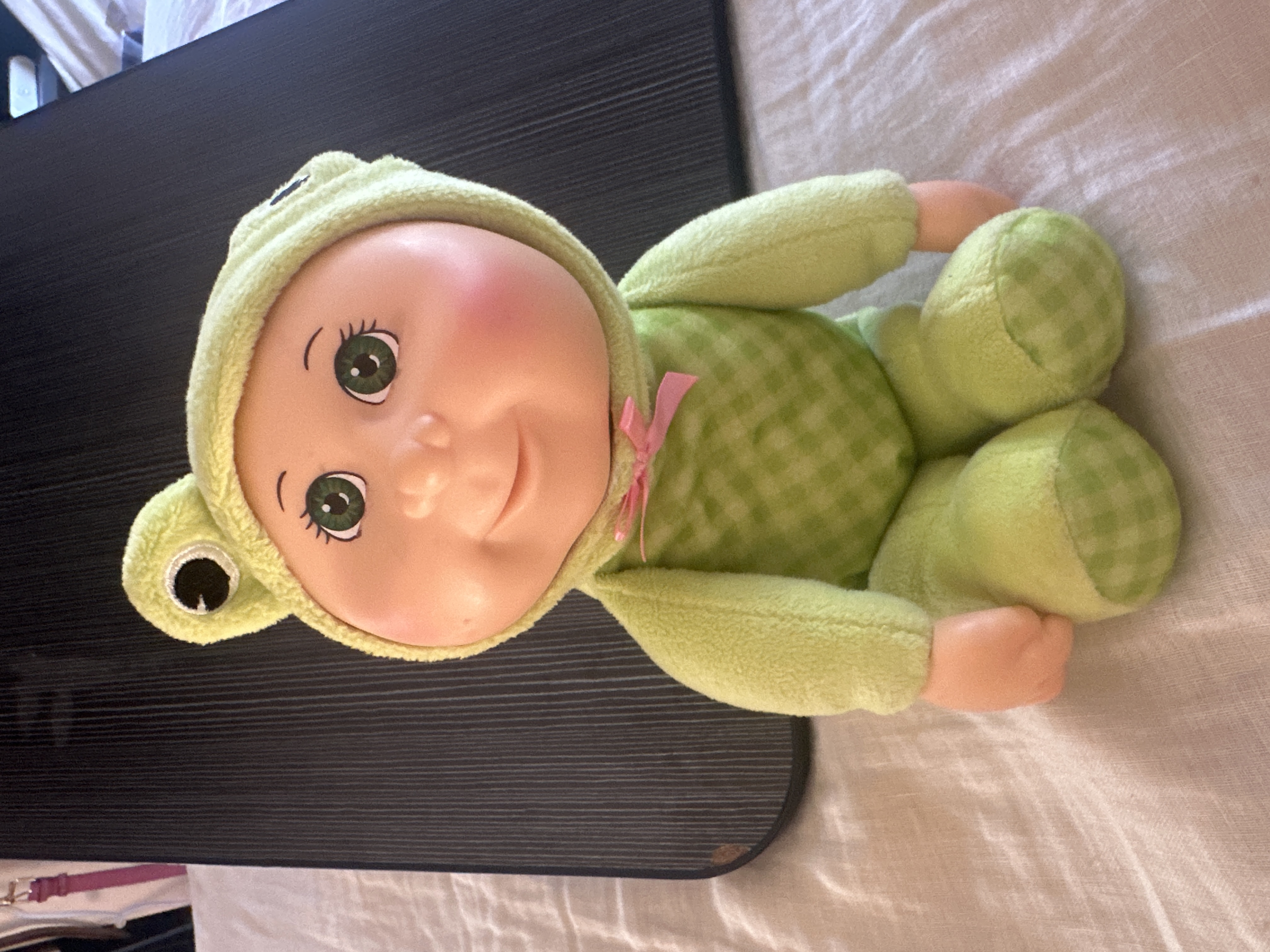 Cabbage Patch Cutie Doll in Frog Costume