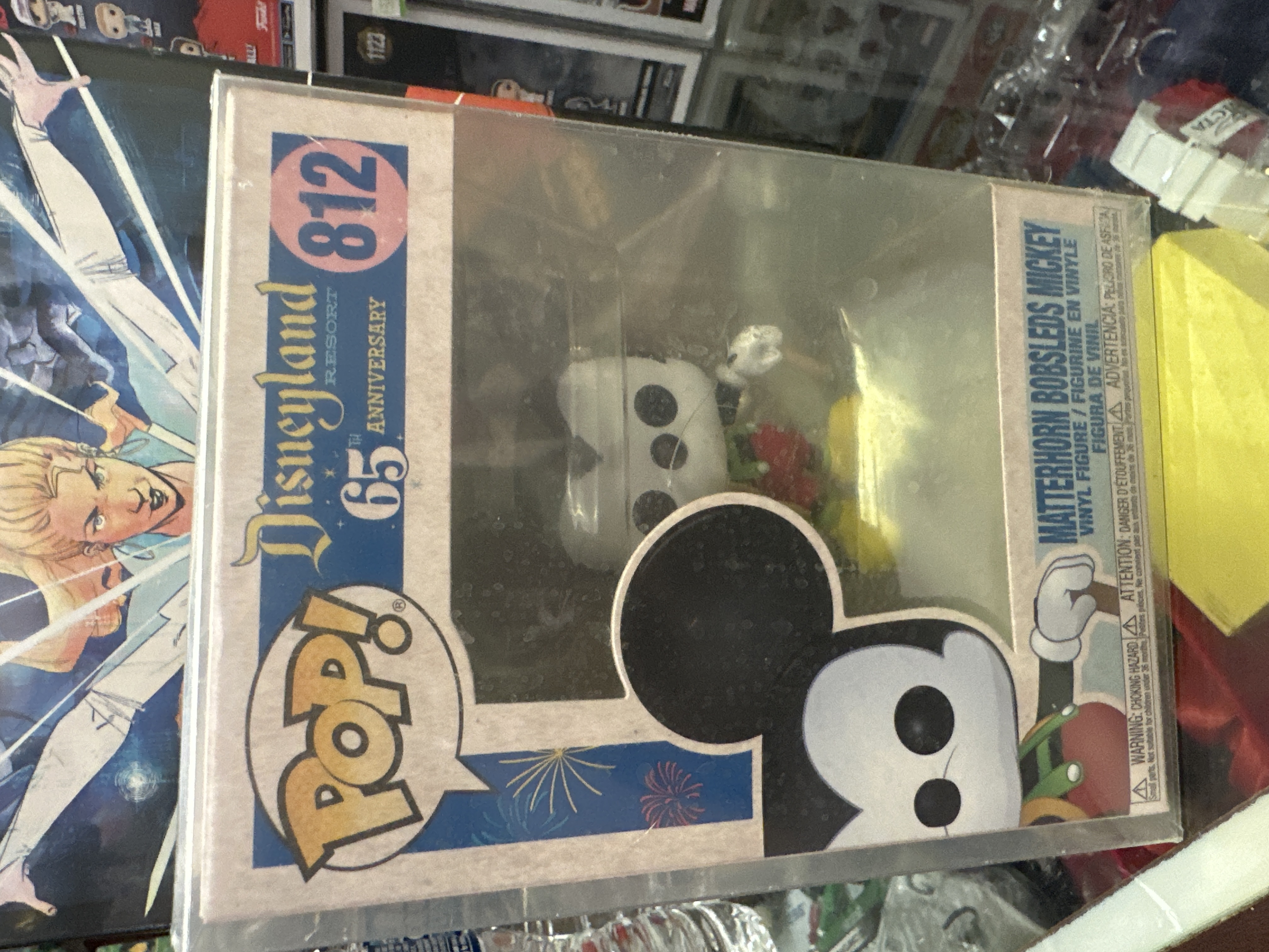 Funko Pop Disneyland 65th Anniversary Matterhorn Bobsleds Mickey #812