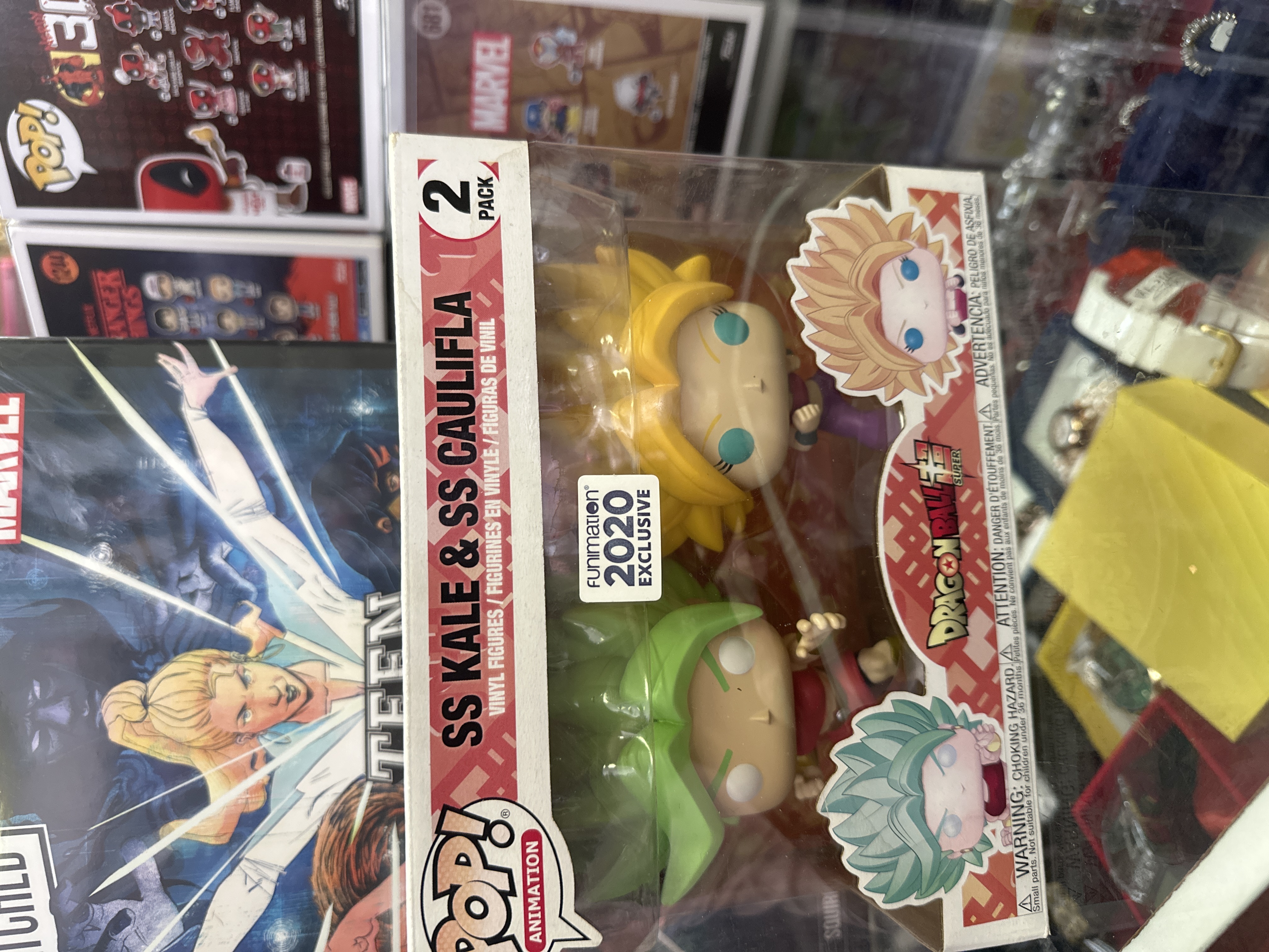 Funko Pop SS Kale & SS Caulifla 2-Pack Dragon Ball Super