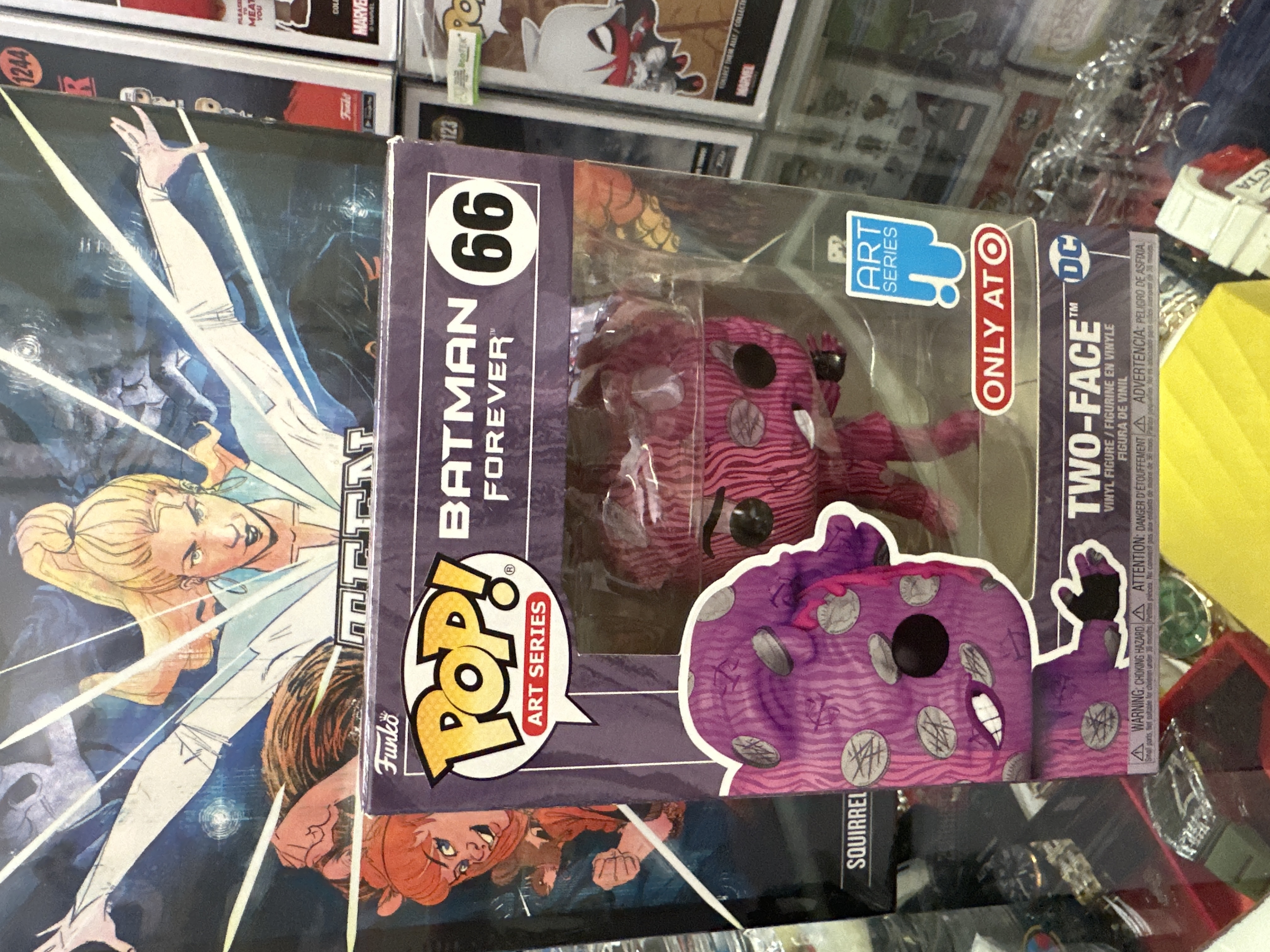 Funko Pop! Art Series Two-Face #66 (Batman Forever, Target Exclusive)