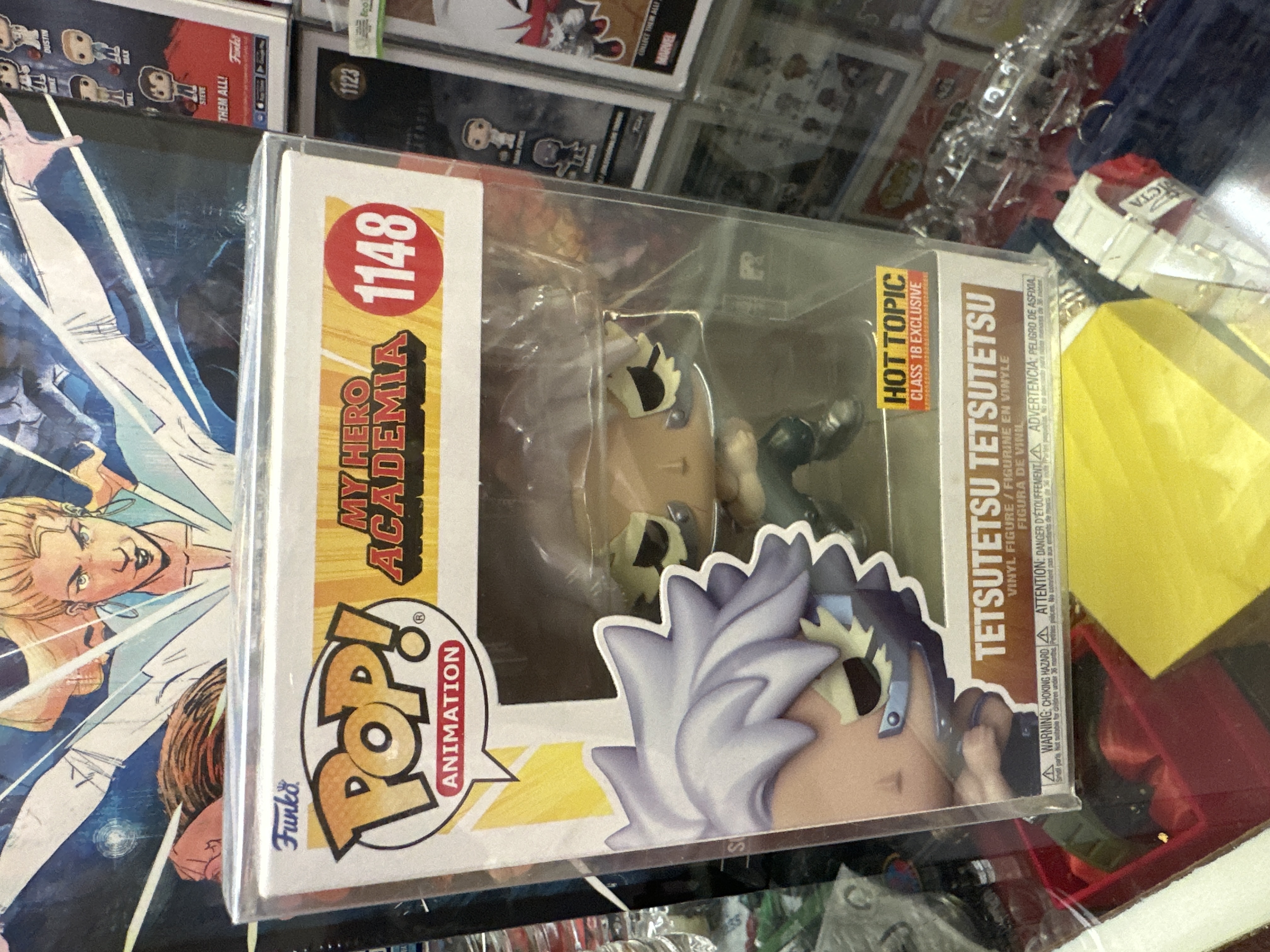 Funko Pop! My Hero Academia Tetsutetsu Tetsutetsu #1148 Hot Topic Exclusive